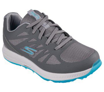 Skechers GO GOLF Elite 5 – Score – Grijs / Aqua (123032-GYAQ)