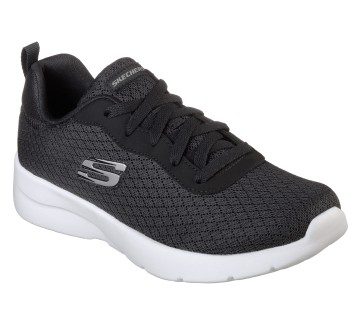 Skechers Dynamight 2.0 – Eye to Eye – Zwart / Wit (12964-BKW)