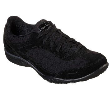 Skechers Relaxed Fit: Breathe Easy – Poised Thrill – Zwart (23219-BLK)