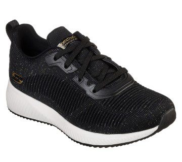 Skechers BOBS Sport Squad – Total Glam – Zwart / Multi (32502-BKMT)
