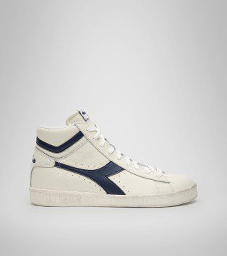 Diadora Game L High Waxed White / Blue Caspian Sea (501.178300_C5262)