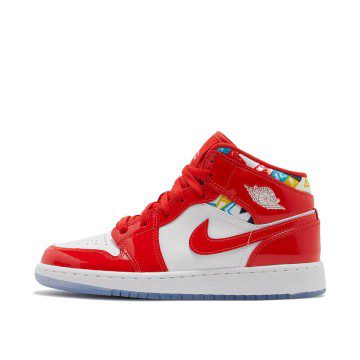 Air Jordan 1 Mid SE Barcelona Sweater (GS) (DC7248-600)