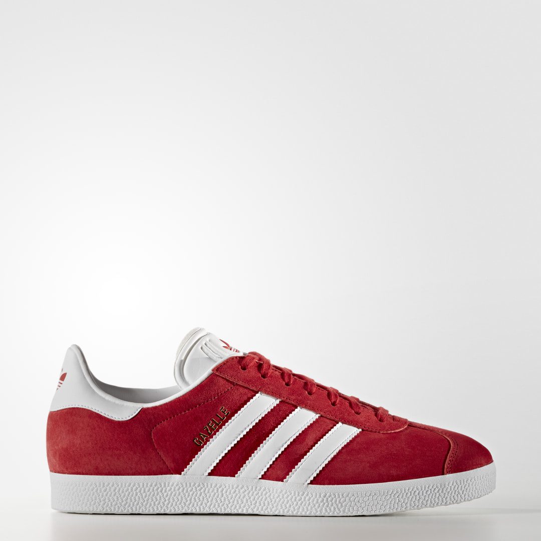 adidas Gazelle Power Red / White / Gold Metallic (BB5486)