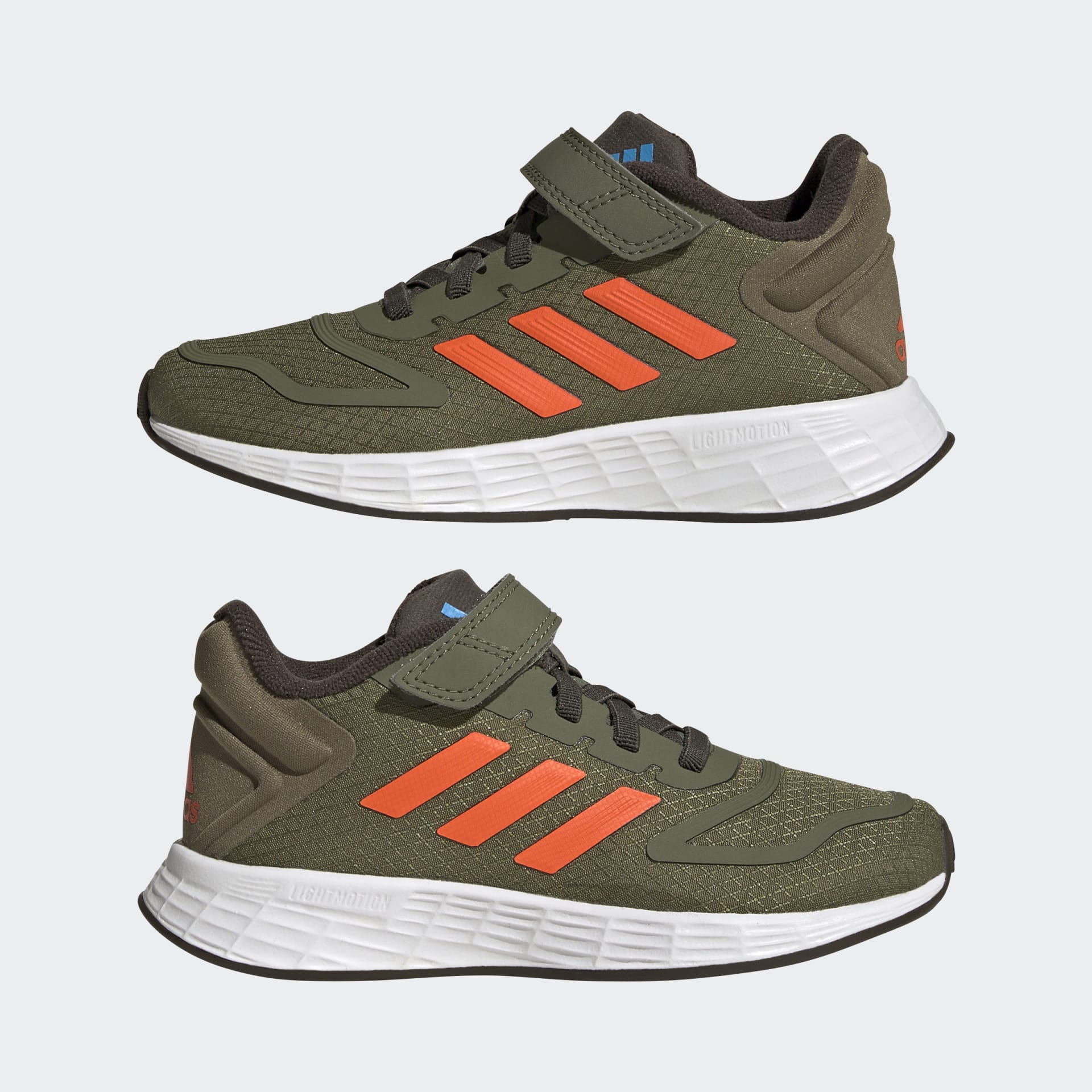 adidas Duramo 10 Lightmotion Sport Running Focus Olive / Impact Orange / Shadow Olive (GZ1794)