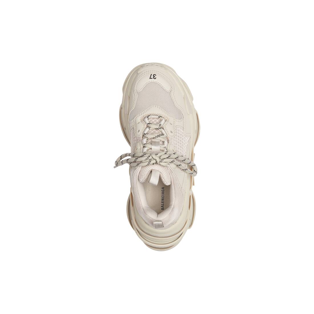 Balenciaga Triple S Trainers Beige (524039W2FW19700)