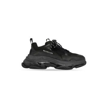 Balenciaga Triple S Trainers Clear Sole Black (541624W2FB11000)