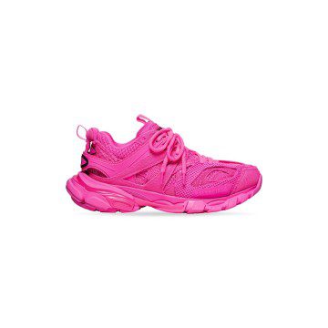 Balenciaga Track Trainers In Full Mesh Fluo Pink (542436W3RD25810)