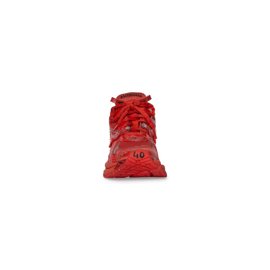 Balenciaga Runner Trainers Red (677403W3RB16000)