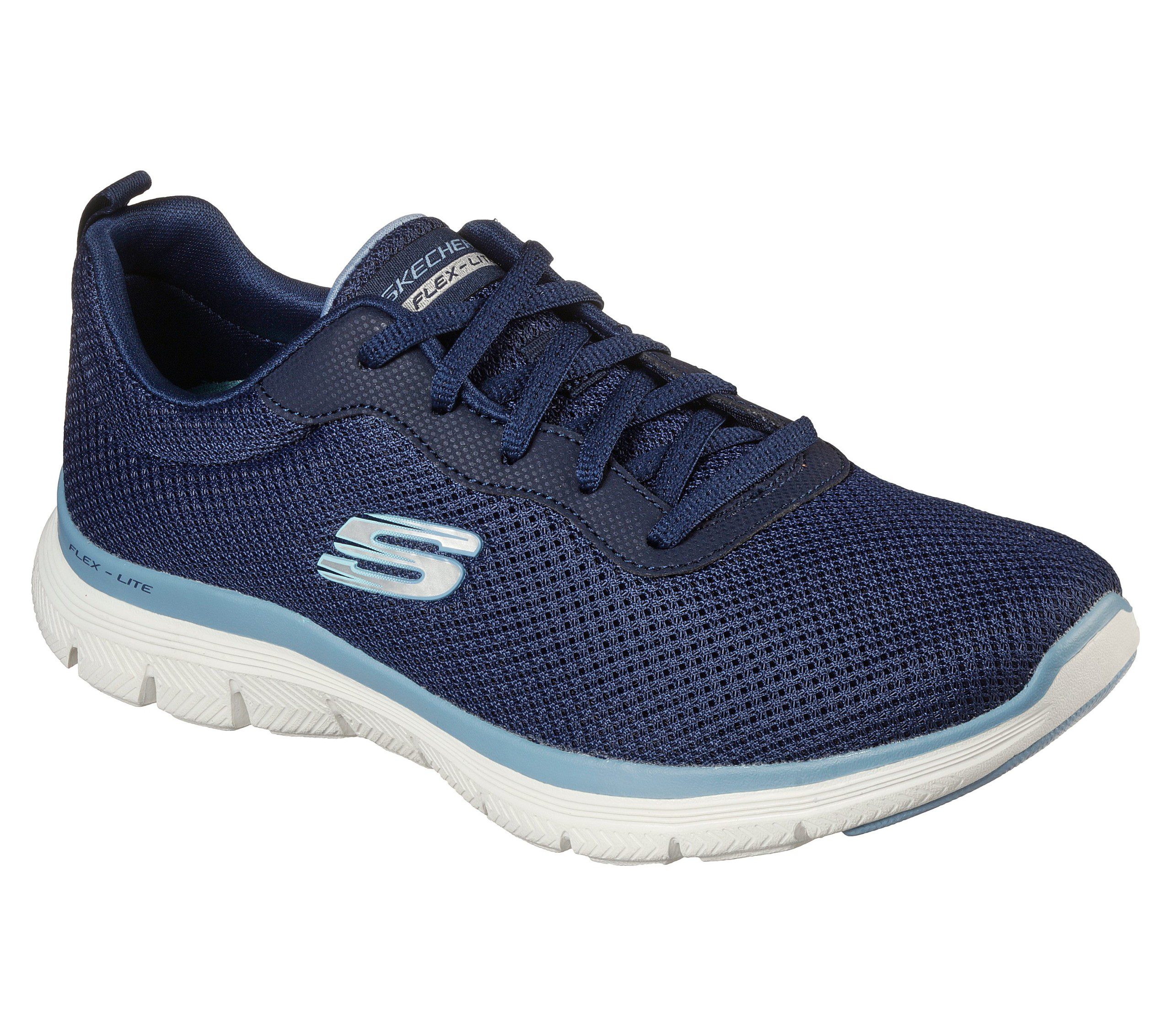 Skechers Flex Appeal 4.0 – Brilliant View – Marine / Blauw (149303-NVBL)