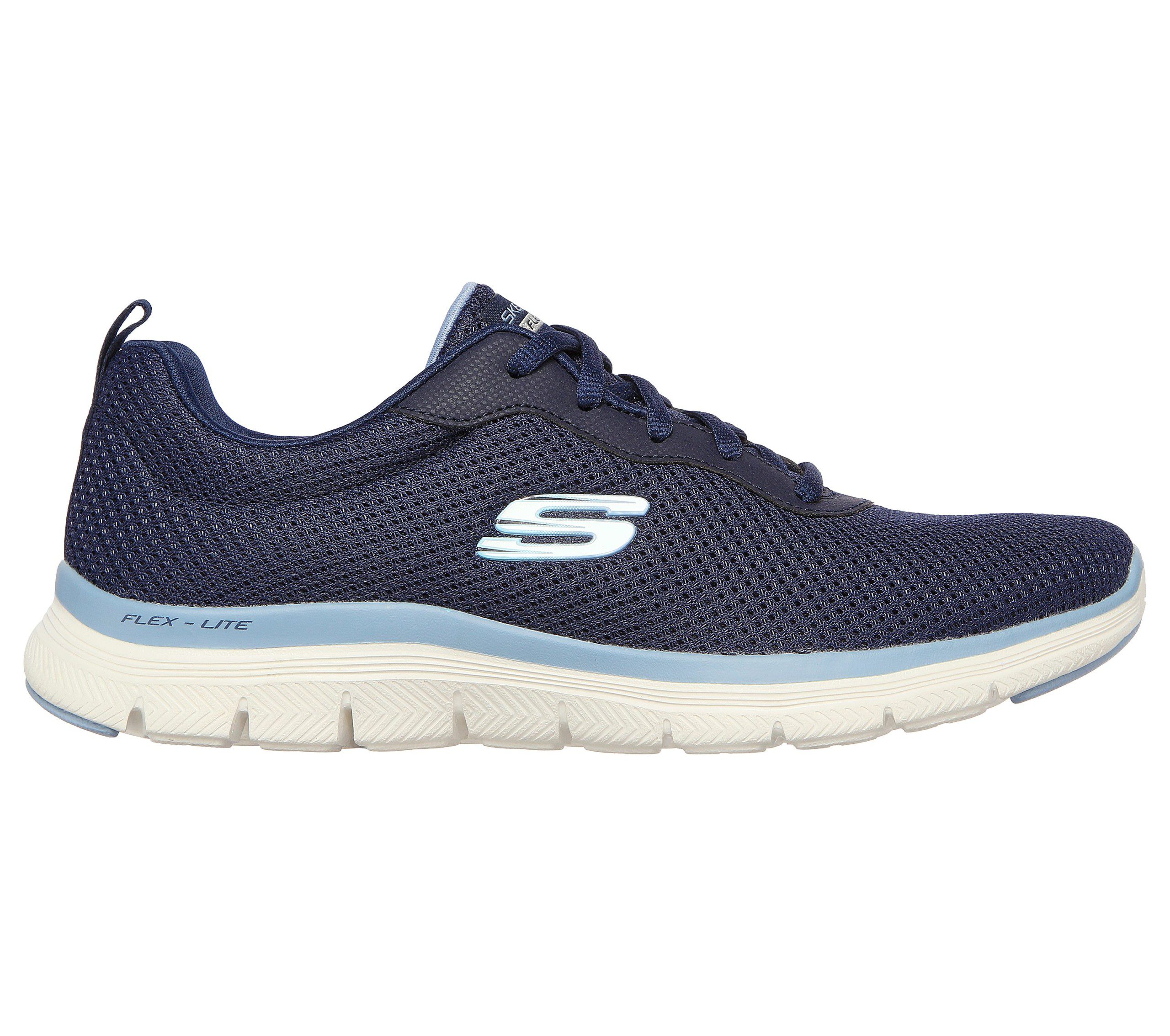 Skechers Flex Appeal 4.0 – Brilliant View – Marine / Blauw (149303-NVBL)