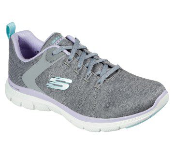 Skechers Flex Appeal 4.0 – Grijs / Lavendel (149307-GYLV)