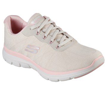 Skechers Flex Appeal 4.0 – Fresh Move – Natuurlijk / Roze (149570-NTPK)