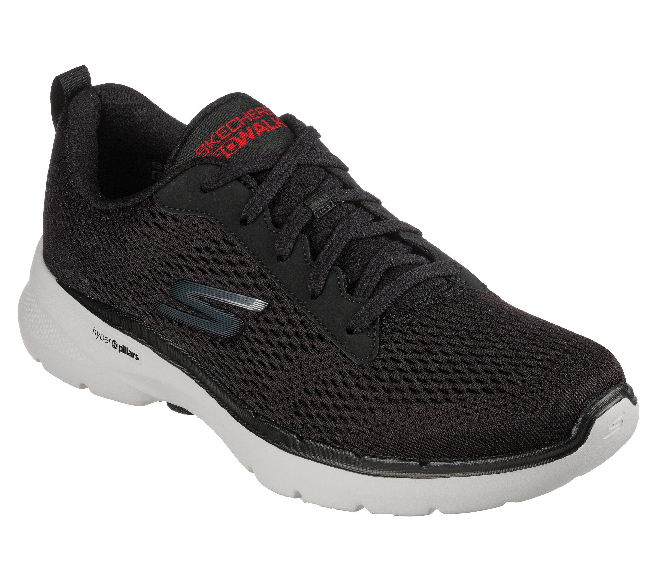Skechers GO WALK 6 – Avalo – Zwart (216209-BLK)