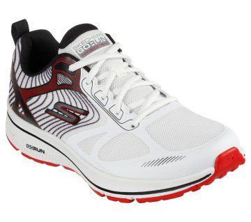 Skechers GOrun Consistent – Fleet Rush – Wht / Zwart / Rood (220035-WBKR)