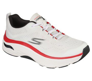Skechers Max Cushioning Arch Fit – Wit / Zwart (220196-WBK)