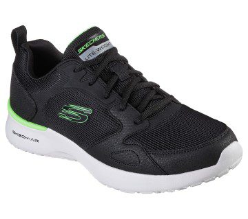 Skechers Skech-Air Dynamight – Zwart / Limoen (232292-BKLM)