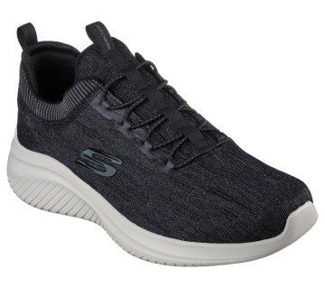 Skechers Ultra Flex 3.0 – Harsik – Zwart / Grijs (232338-BKGY)