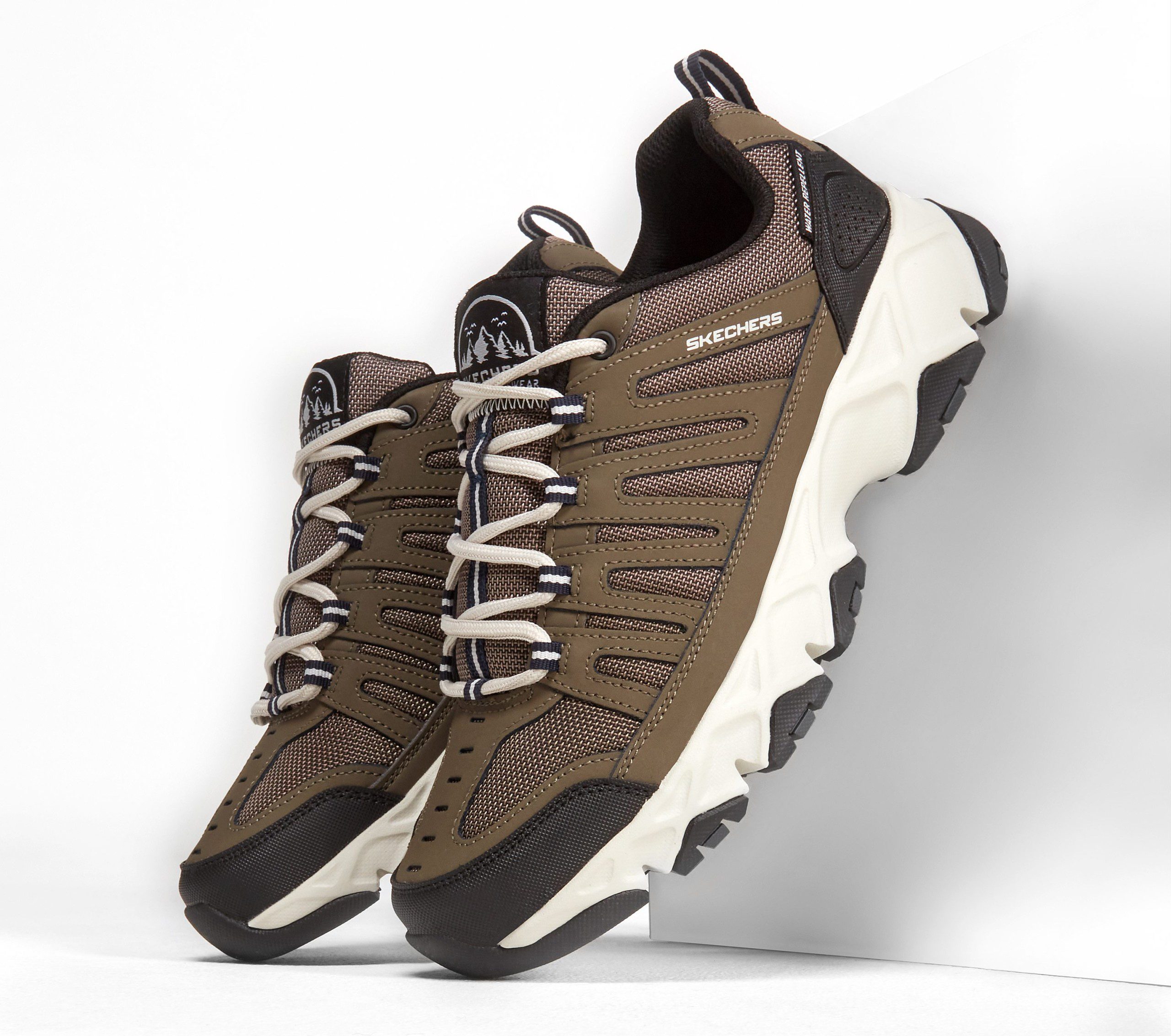 Skechers Relaxed Fit: Crossbar – Stilholt – Bruin (51887-BRN)
