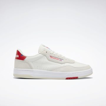 Reebok Court Peak Schoenen Alabaster / Vector Red / Vector Blue