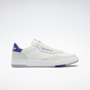 Reebok Court Peak Schoenen Pure Grey 3 / Bold Purple / Classic Teal
