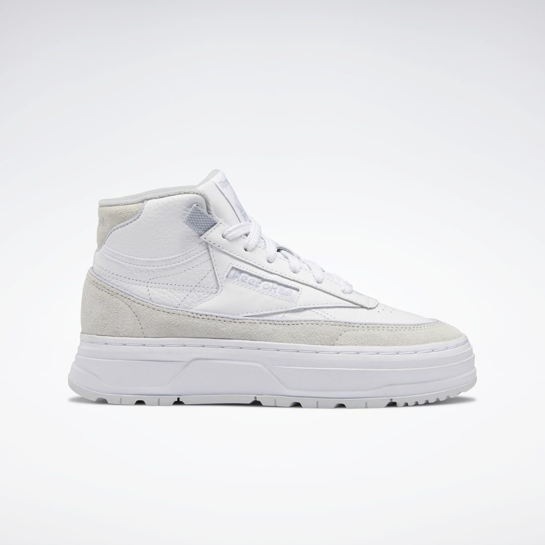 Reebok Club C Geo Mid Schoenen Cloud White / Cold Grey / Cold Grey 2