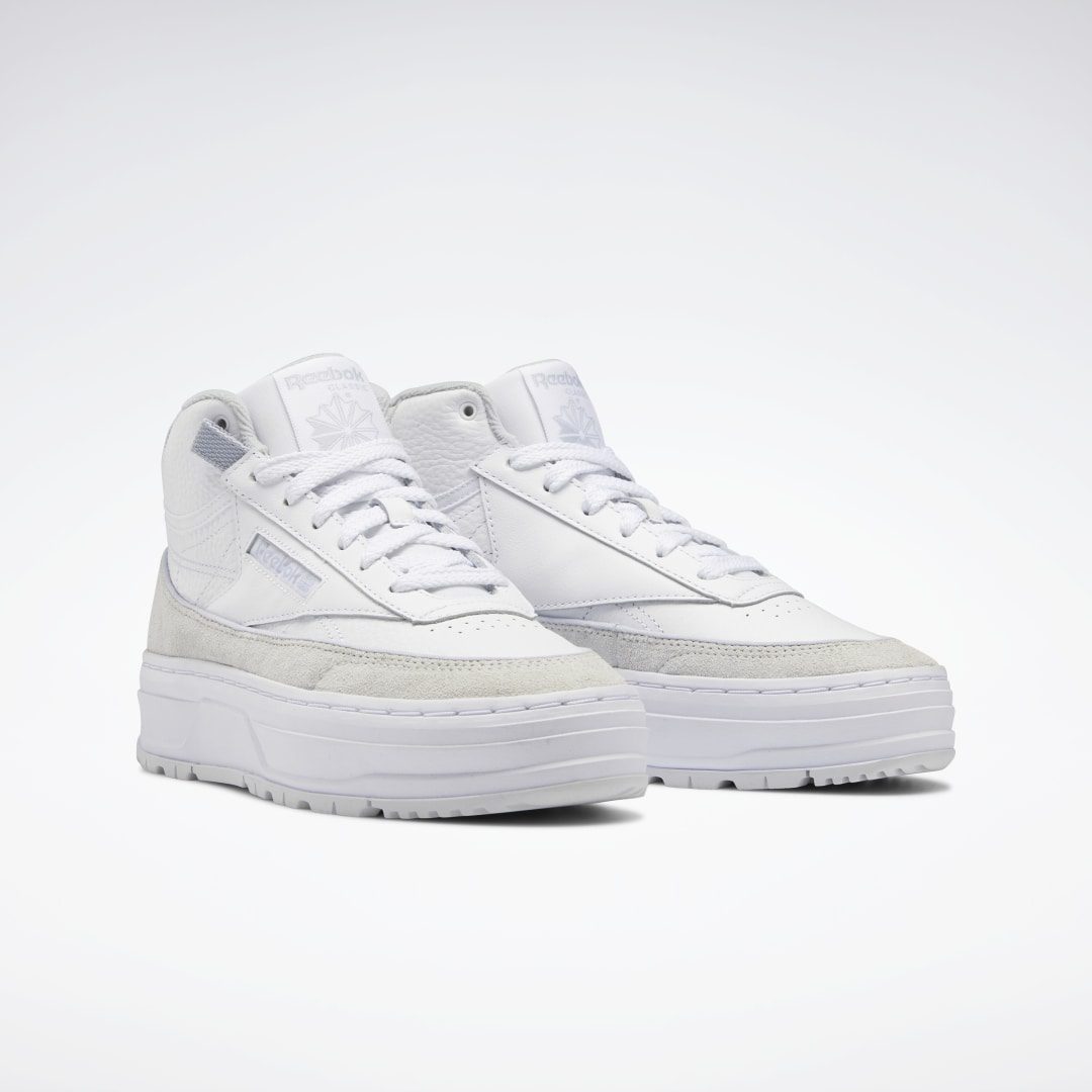Reebok Club C Geo Mid Schoenen Cloud White / Cold Grey / Cold Grey 2