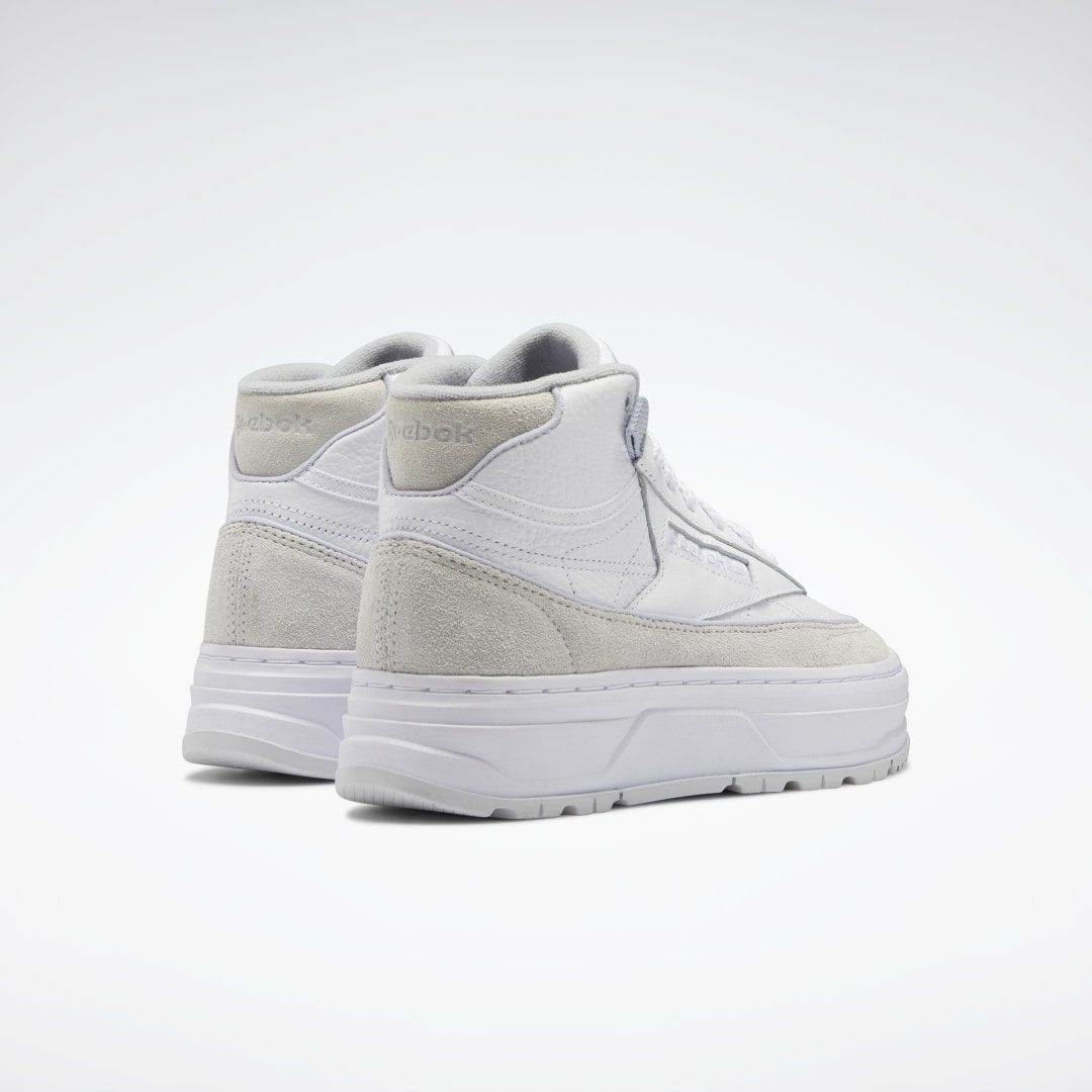 Reebok Club C Geo Mid Schoenen Cloud White / Cold Grey / Cold Grey 2