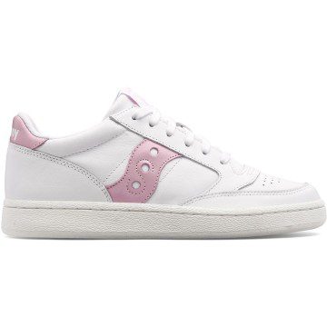 Saucony Jazz Court Metallic White / Pink (S60555-30)