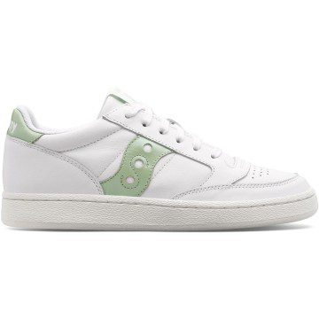 Saucony Jazz Court Metallic White / Light Green (S60555-32)