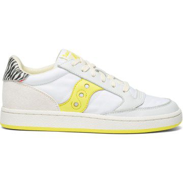 Saucony Jazz Court Glam Safari White / Yellow (S60577-2)