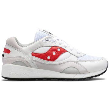 Saucony Shadow 6000 Premium White / Red (S70668-2)