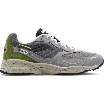 Saucony 3D Grid Hurricane Premium Dark Grey / Light Grey (S70670-1)