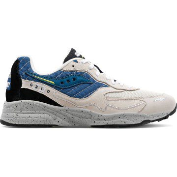 Saucony 3D Grid Hurricane Premium Cream / Blue (S70670-2)
