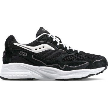 Saucony 3D Grid Hurricane Black / White (S70699-2)