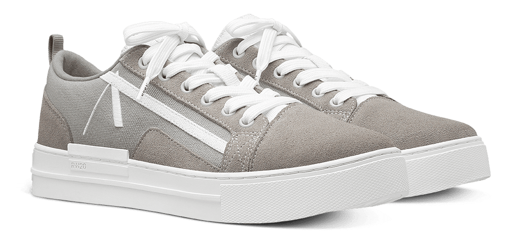 Arkk Sommr Canvas PET Suede R-H20 Ice Grey White (CO6610-0018-W)