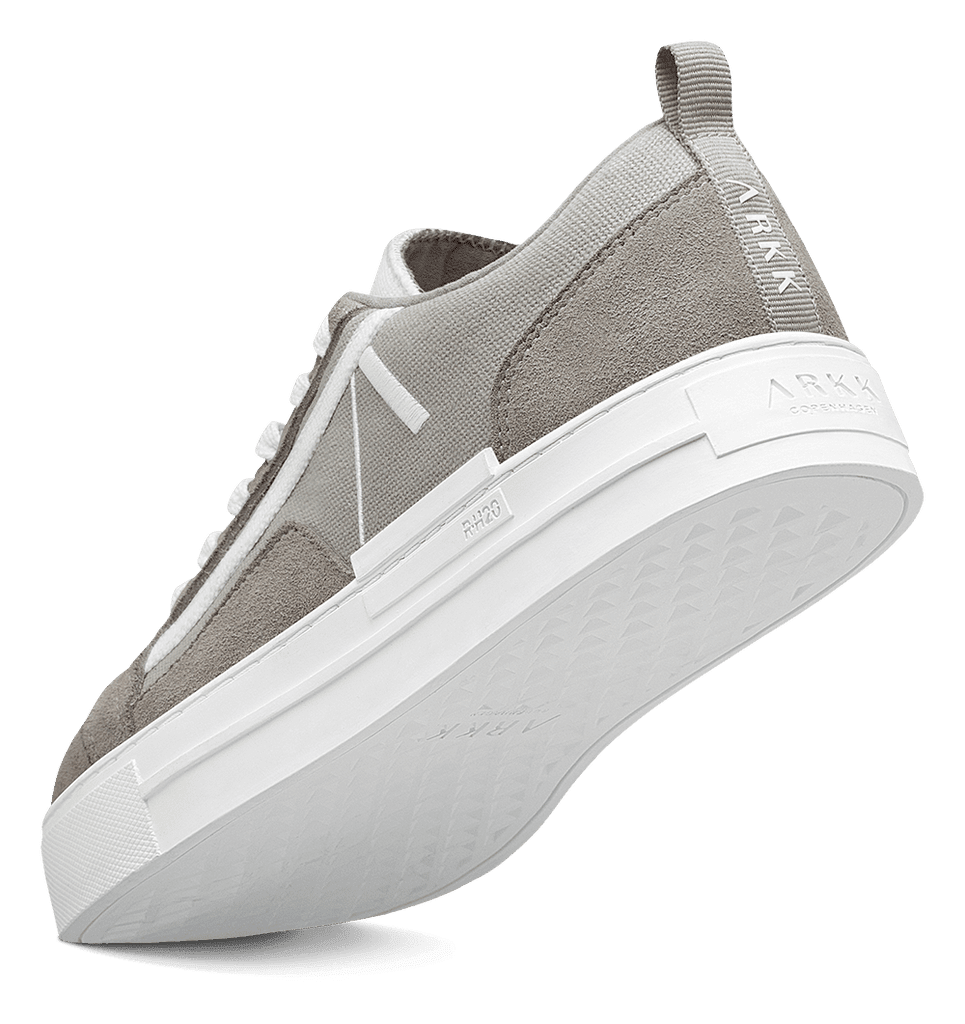 Arkk Sommr Canvas PET Suede R-H20 Ice Grey White (CO6610-0018-W)