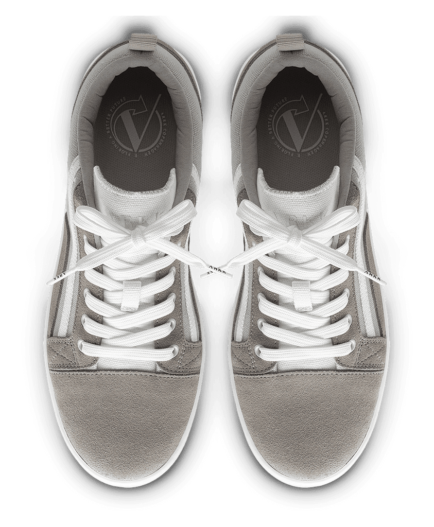 Arkk Sommr Canvas PET Suede R-H20 Ice Grey White (CO6610-0018-W)