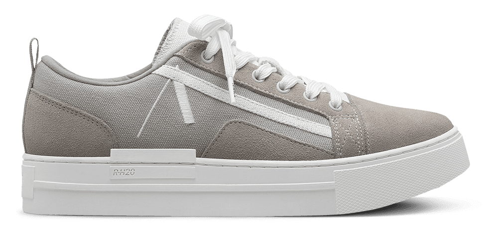 Arkk Sommr Canvas PET Suede R-H20 Ice Grey White (CO6610-0018-W)