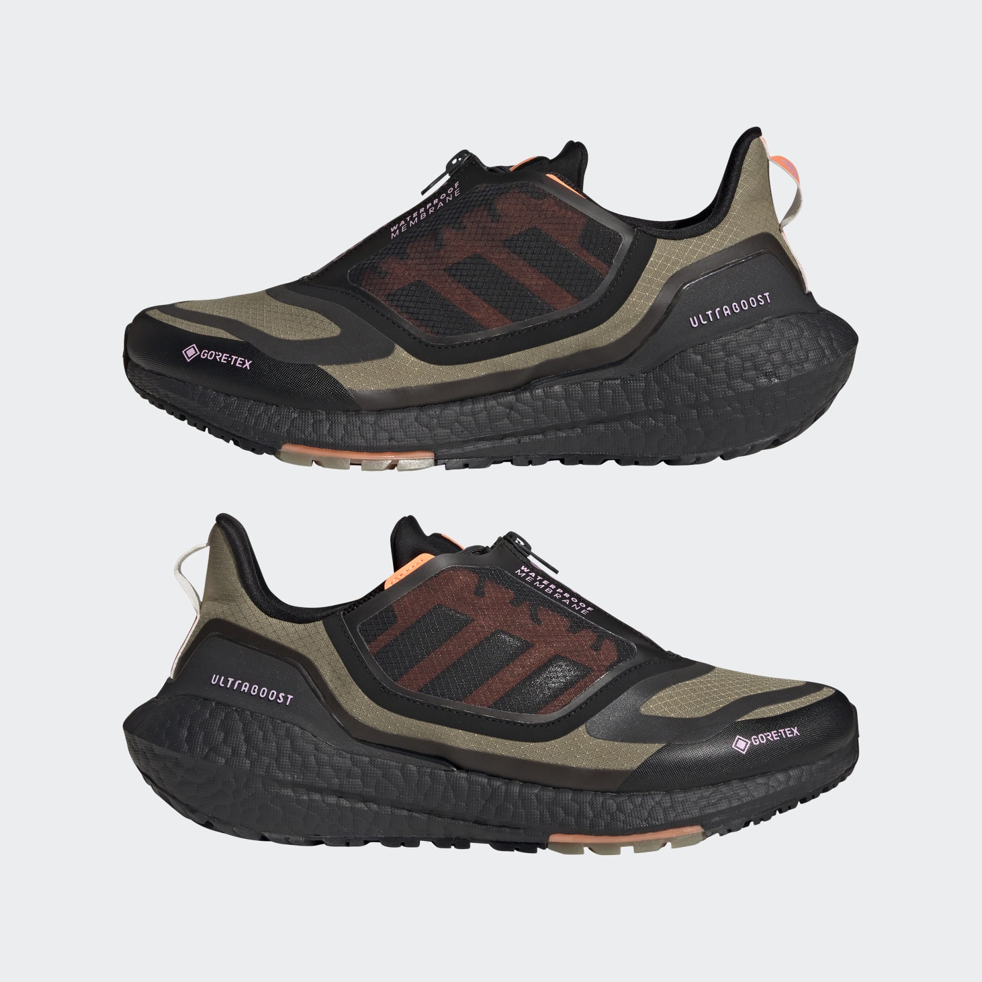 adidas Ultraboost 22 GORETEX Orbit Green / Night Metallic / Beam