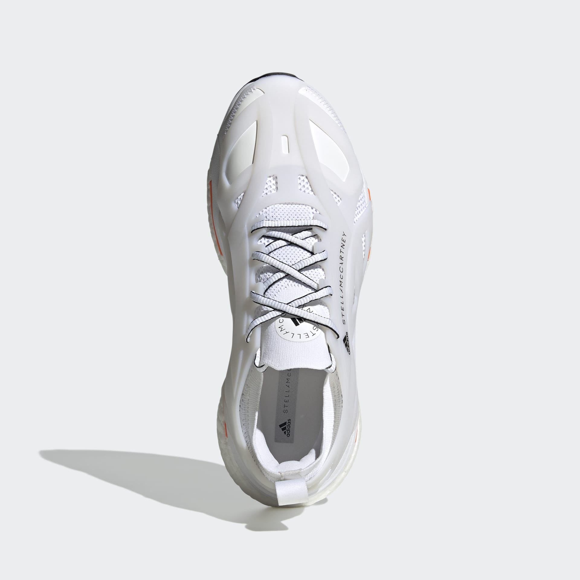 adidas adidas by Stella McCartney Solarglide Running Cloud White / Cloud White / App Signal Orange (HR1923)