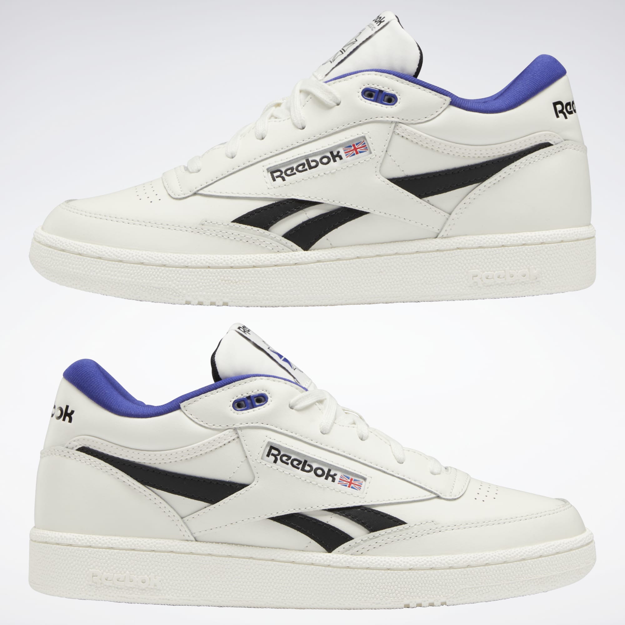 Reebok Club C Mid II Revenge Chalk / Core Black / Bold Purple (GY9691)