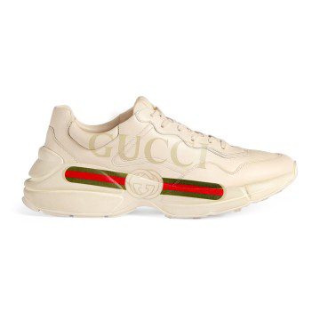 Gucci Rhyton Gucci logo leather White 500877DRW009522