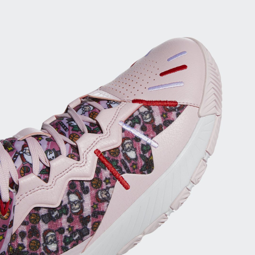 adidas D Rose Son of Chi Christmas Clear Pink / Rose Tone / Cloud White (GW3839)