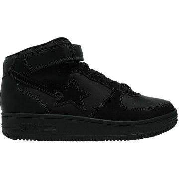 A Bathing Ape Bape Sta Mid Black (1H30-191-006-BLK)