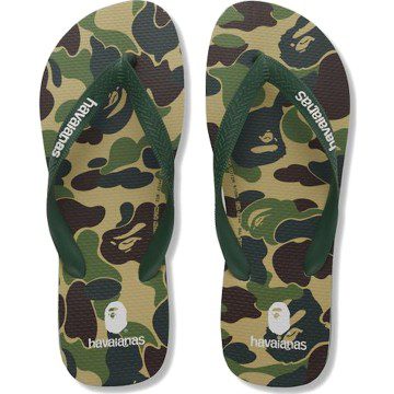 A Bathing Ape Havaianas Green Camo (1H23-191-952/001FWH231952XGRN)