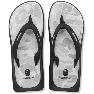 A Bathing Ape Havaianas Tradi Zori White Camo (001FWH231951XWHT)