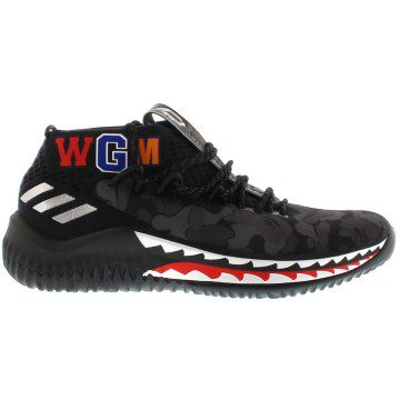 adidas Dame 4 A Bathing Ape Black (AP9975)