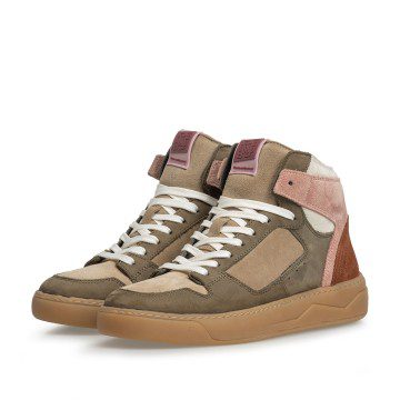 Floris van Bommel Iggi Wedge 01.03 Donkergroen (SFW-10077-51-01)