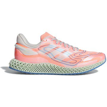 adidas 4D Run 1.0 Cloud White Signal Coral (FW1234)