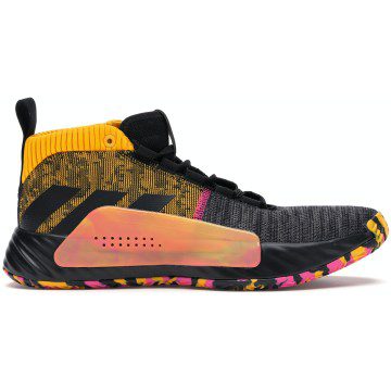 adidas Dame 5 Core Black Shock Pink (EF9367)
